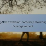 Dag-Natt Testkamp: Fordeler, Utfordringer, Fanengasjement