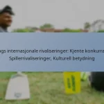 En-dags internasjonale rivaliseringer: Kjente konkurranser, Spillerrivaliseringer, Kulturell betydning