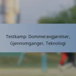 Testkamp: Dommeravgjørelser, Gjennomganger, Teknologi